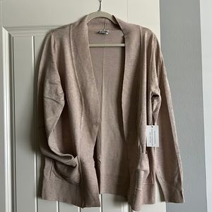 NWT Basic Khaki Cardigan